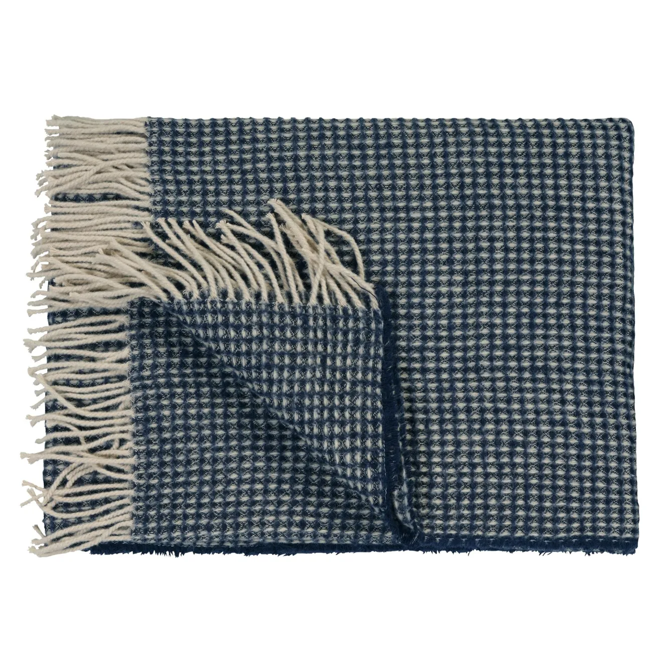 Vandyck HOME 95 plaid/bedspread 130x220 cm, dark blue