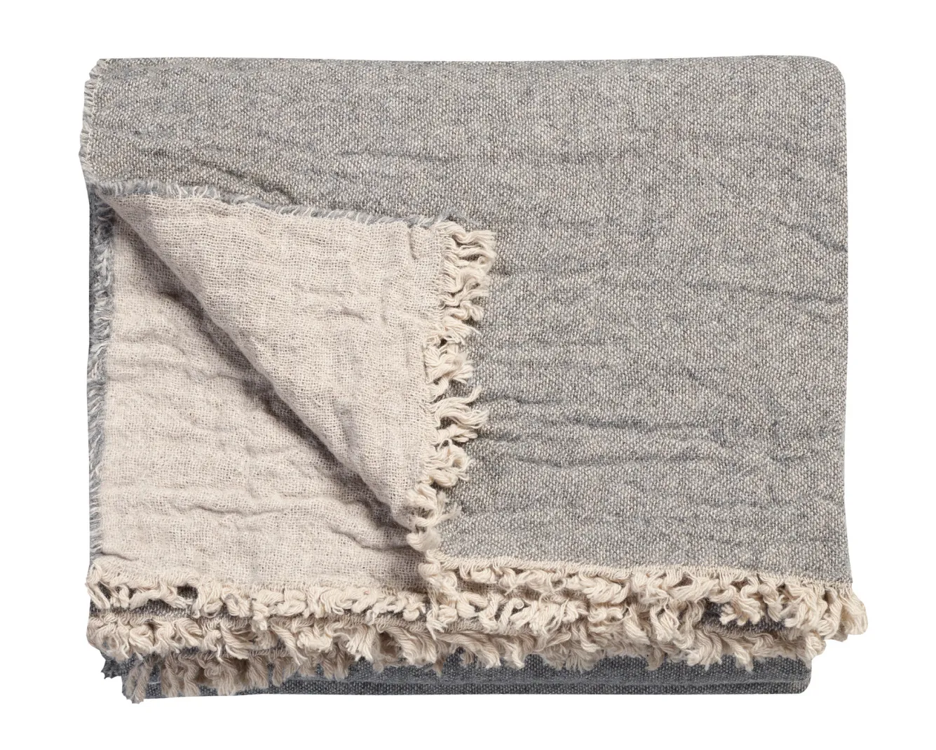 Vandyck HOME 81 throw 130x220 cm grey/sand (HCLO18281)