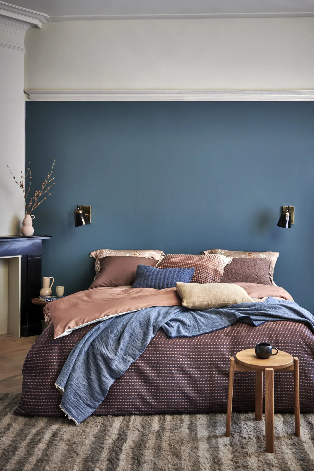 Vandyck HOME 81 throw 130x220 cm Faded Denim (HCLO18281)