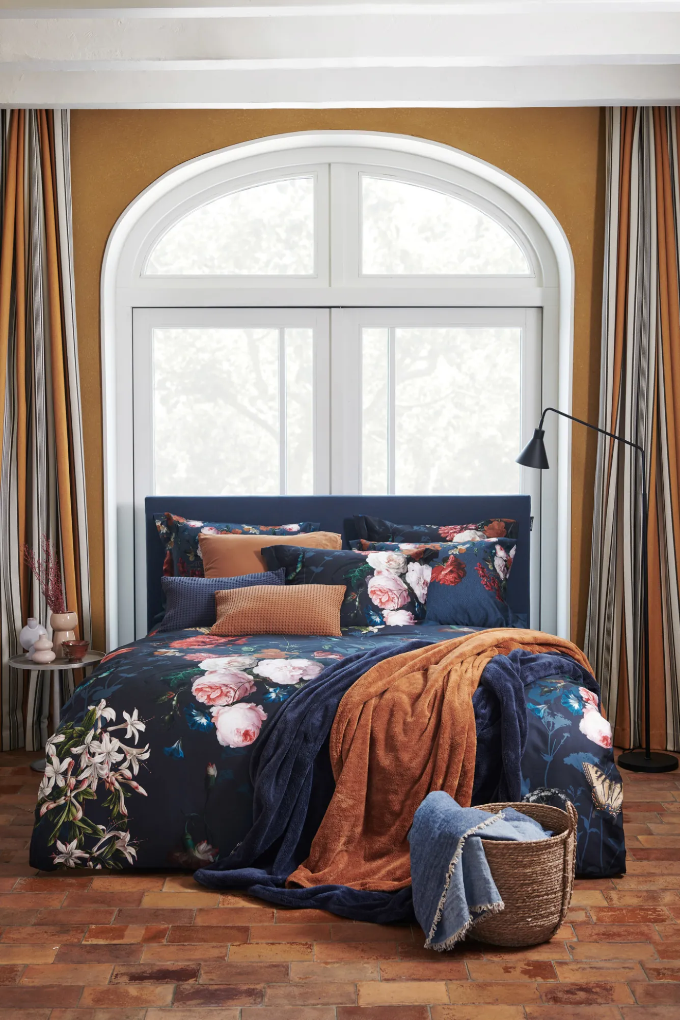 Vandyck HOME Pique waffle blanket 160x250 cm Nightblue (BLMK16101)