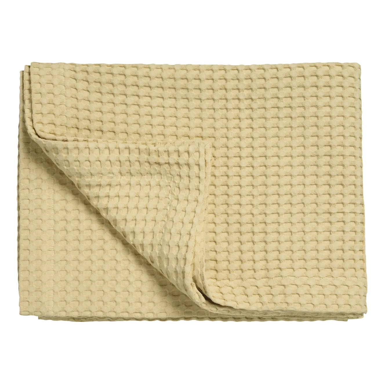 Vandyck HOME Pique waffle blanket 270x250 cm Beach (BLMK16101)