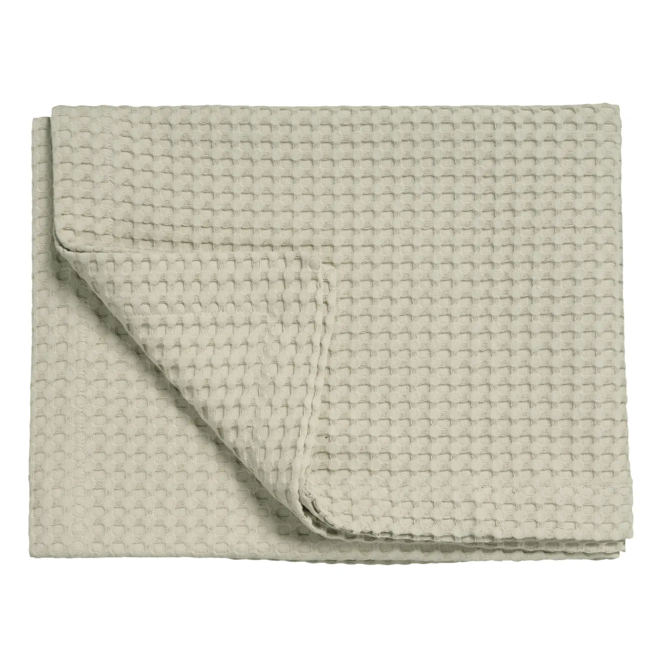 Vandyck HOME Pique waffle blanket 270x250 cm Stone (BLMK16101)