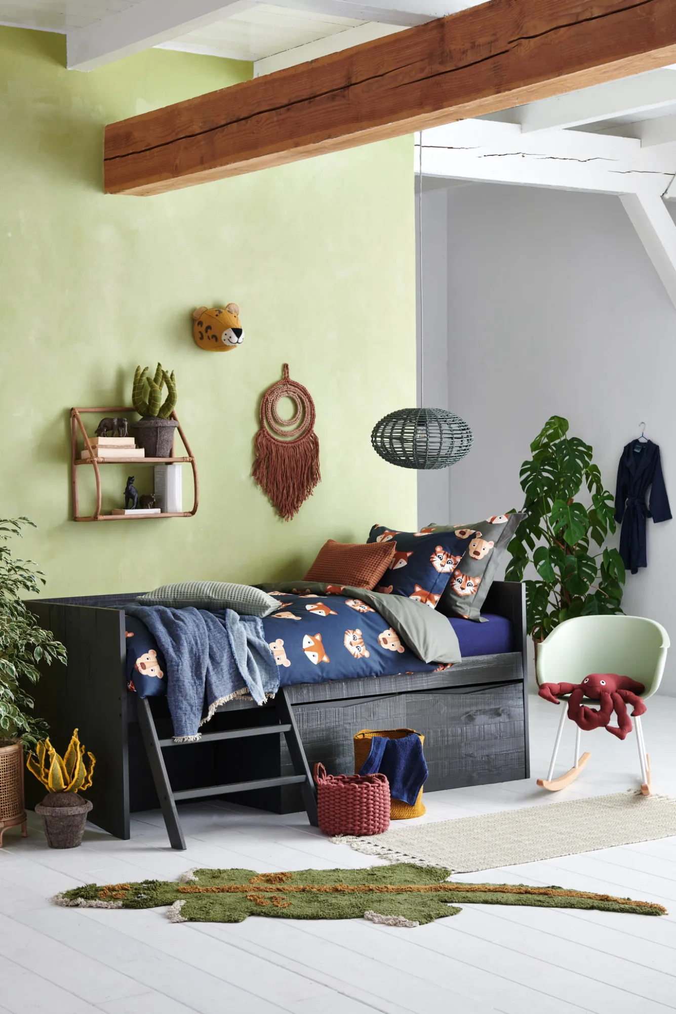 Vandyck HOME Pique cushion cover 40x55 cm Earth Green (BLMK16101)