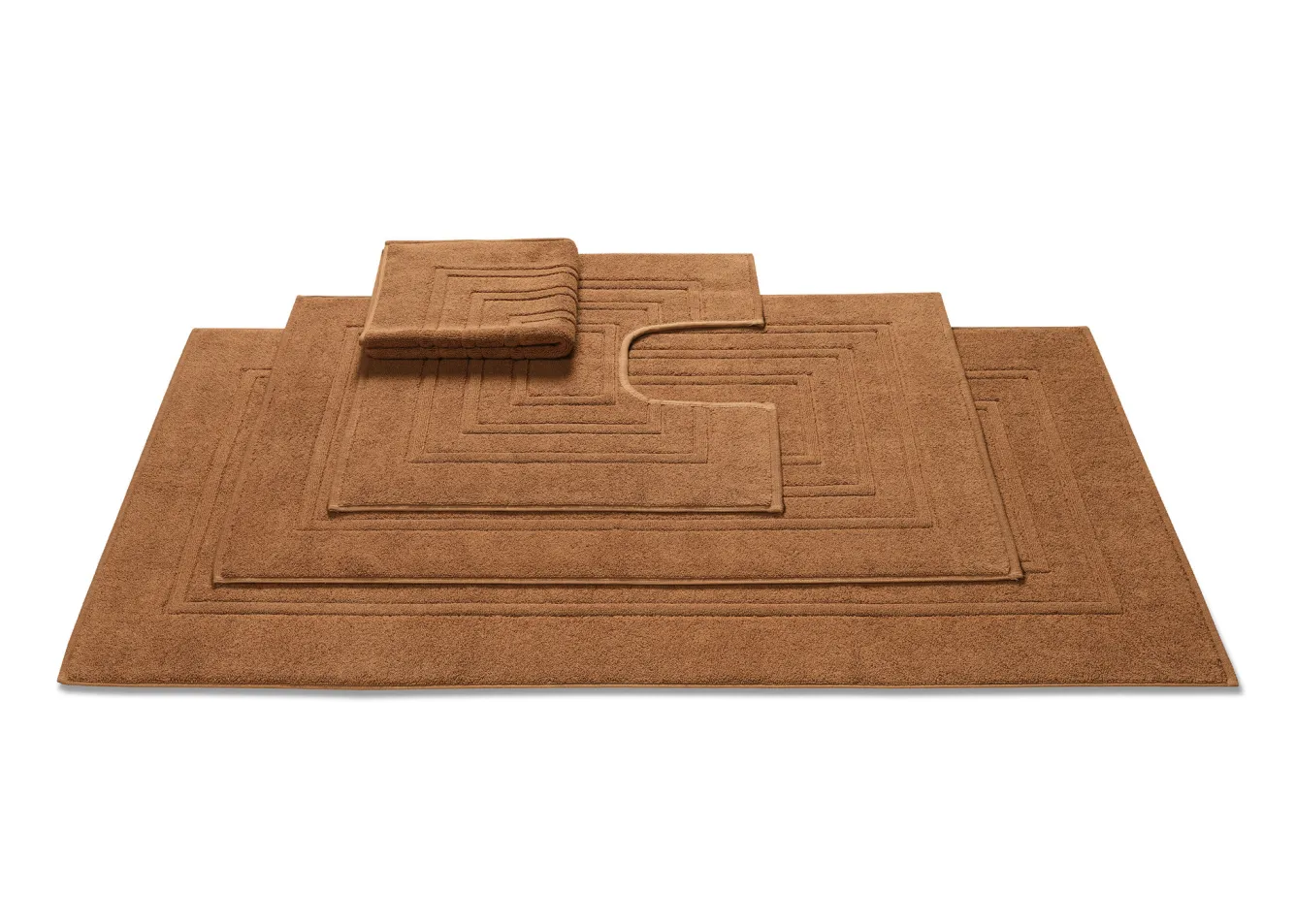Vandyck HOUSTON bath mat Cognac-162 (CO010)