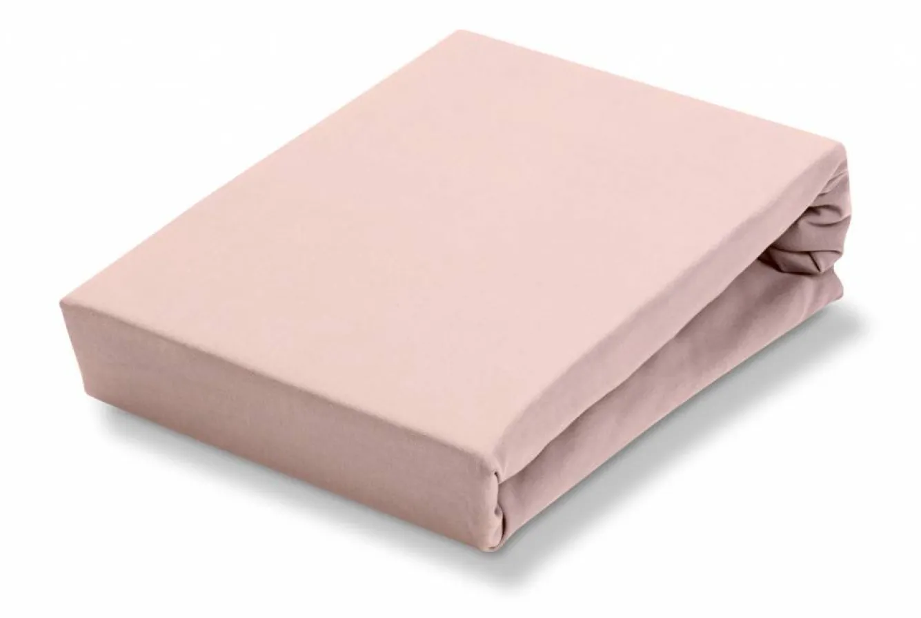 Vandyck Jersey supreme splittopper fitted sheet Sepia Pink-144, pink (stretch) SLKM820ST