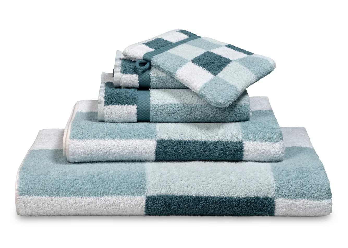 Vandyck Package deal 51: 3x guest towel BOSTON Storm Blue