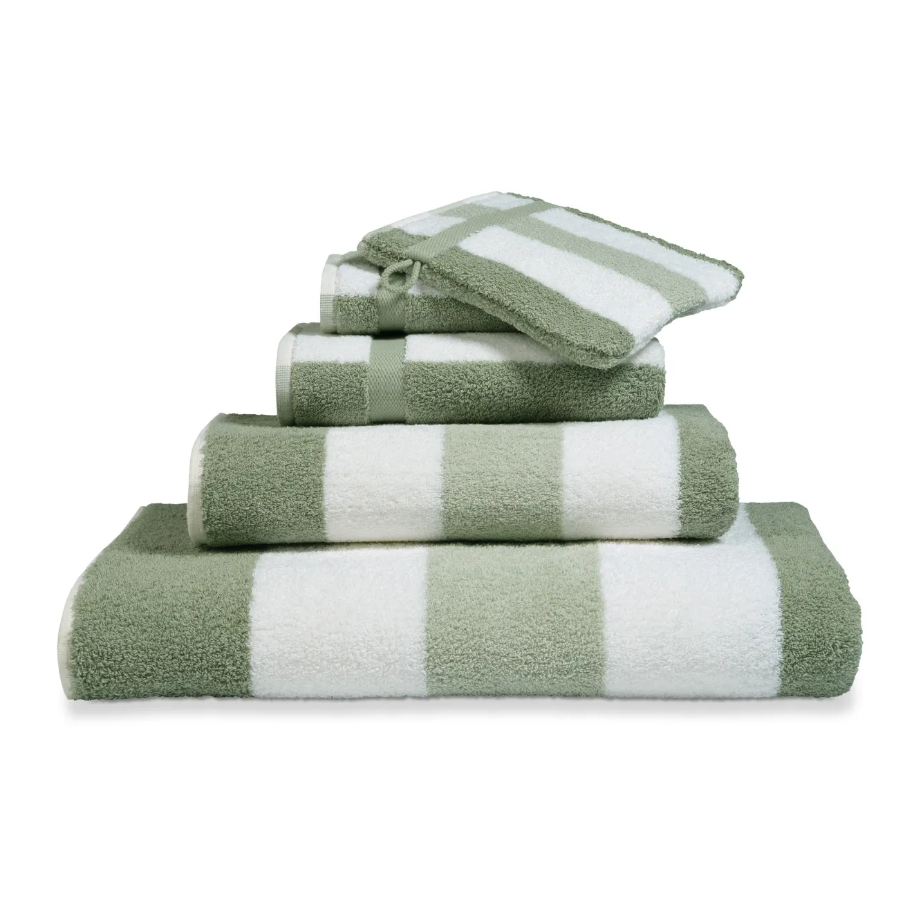 Vandyck Package deal 79: 4x guest towel VANCOUVER Smoke Green