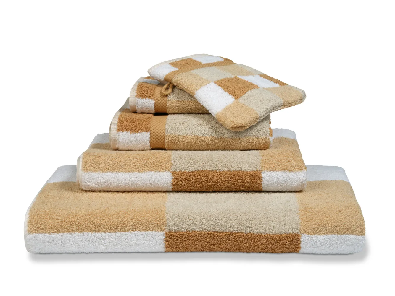Vandyck Package deal 87: 6x guest towel BOSTON Sandy Gold