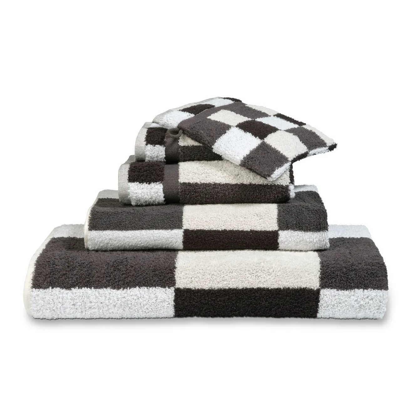 Vandyck Package deal 64: 6x washcloth BOSTON Off Black