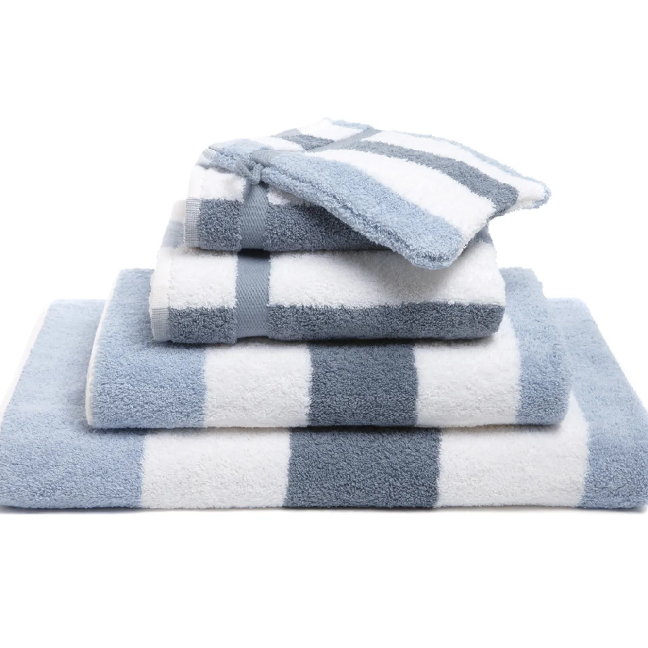 Vandyck Package deal 93: 5x guest towel VANCOUVER Misty Blue