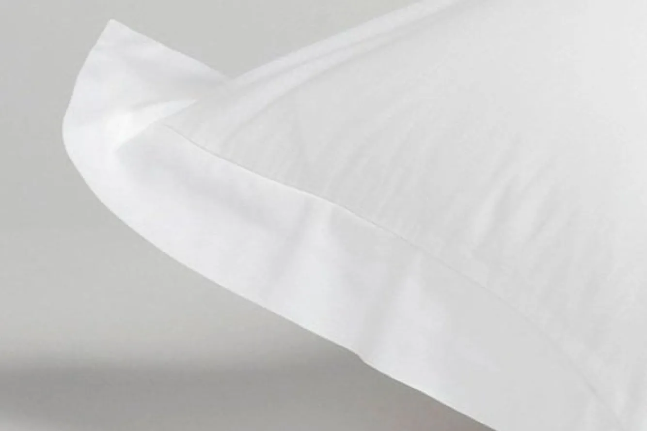 Vandyck Pillowcase 60x70 cm OXFORD White-090 (satin cotton) CCF301A