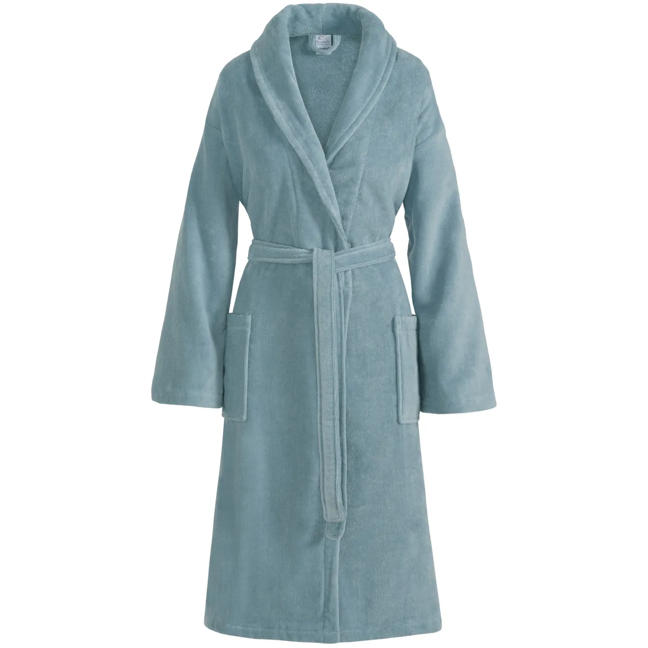 Vandyck PRESTIGE Pearl Blue bathrobe, cotton