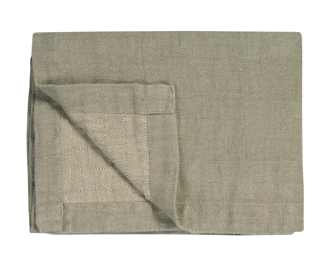 Vandyck PURE 52 plaid / bedspread 160x250 cm Coolgrey (linen) PRSA20252