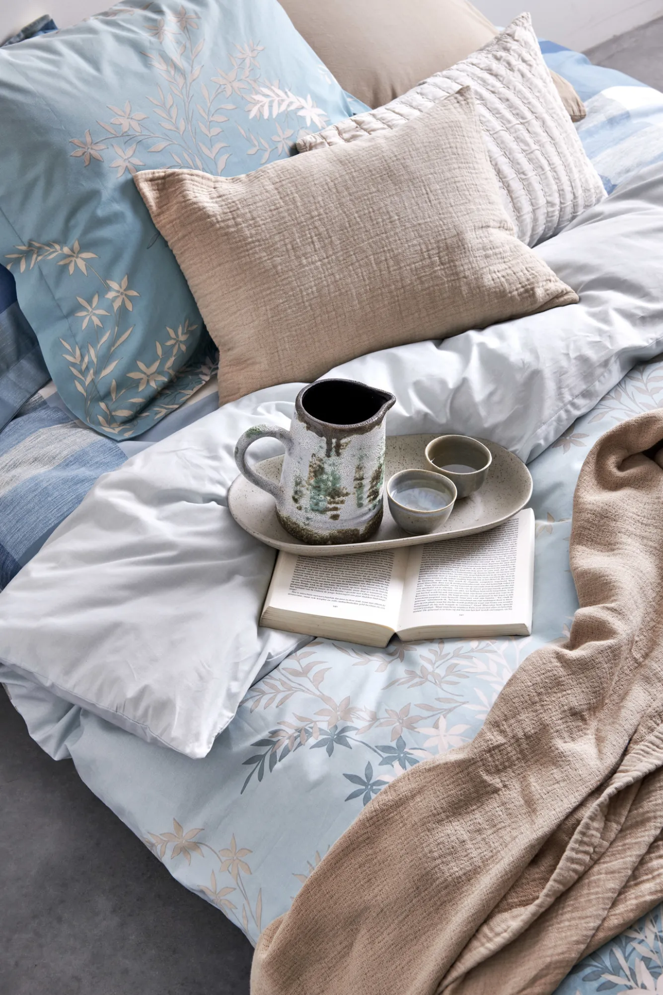 Vandyck PURE 68 plaid/bedspread 160x250 cm Linen (PRSA23168)