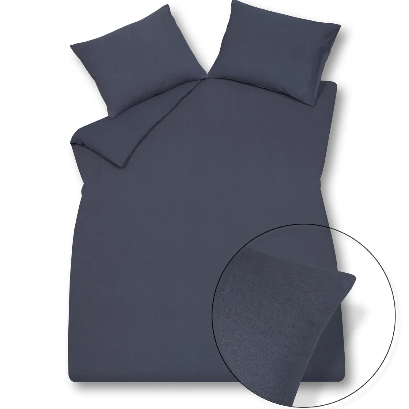 Vandyck PURITY 79 Nightblue pillowcase 40x55 cm (linen / cotton) PUCO1679A