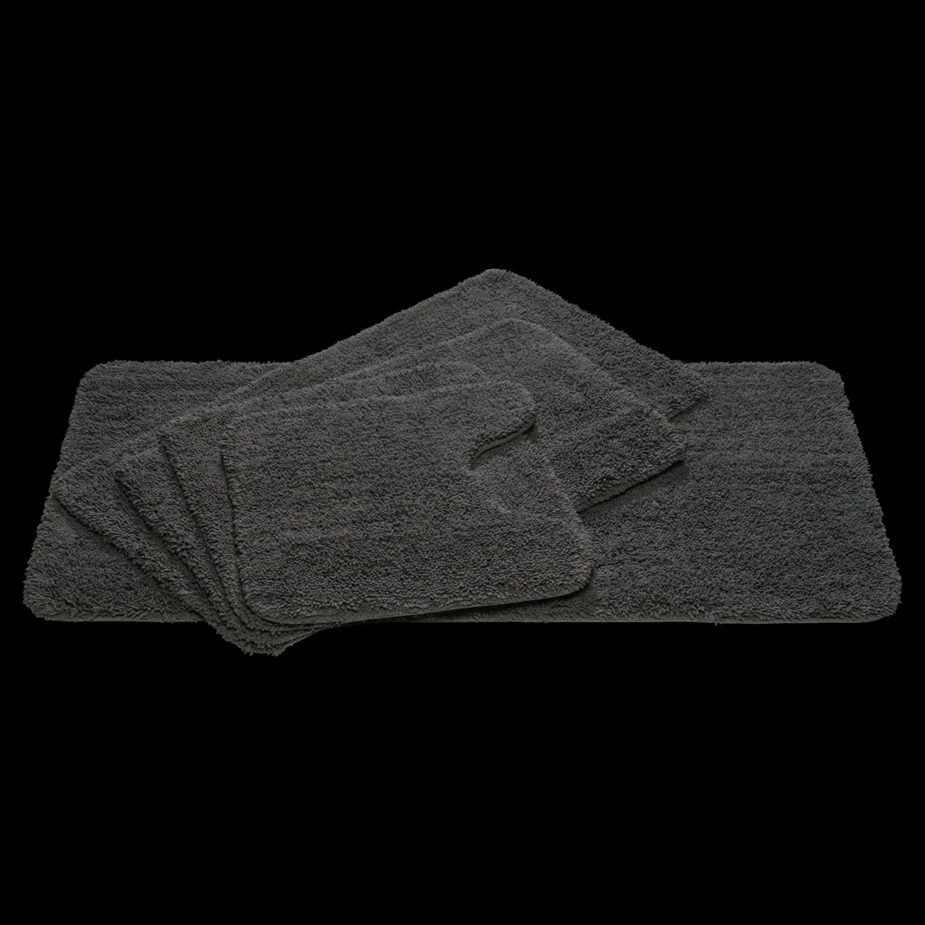 Vandyck RANGER SPRAY bath mat color Anthracite-081, gray