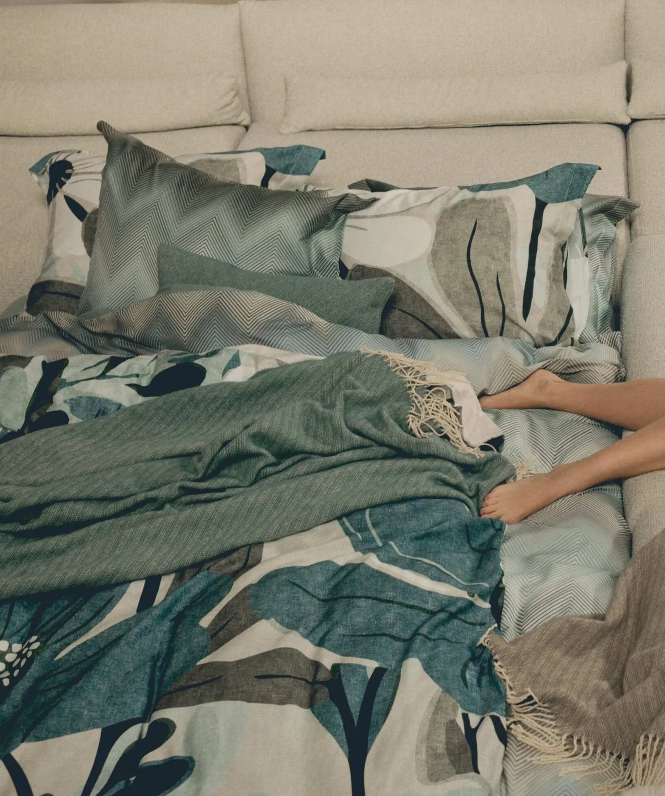 Vandyck Vandyck BLUE LAGOON duvet cover Oceanview 200x220 cm