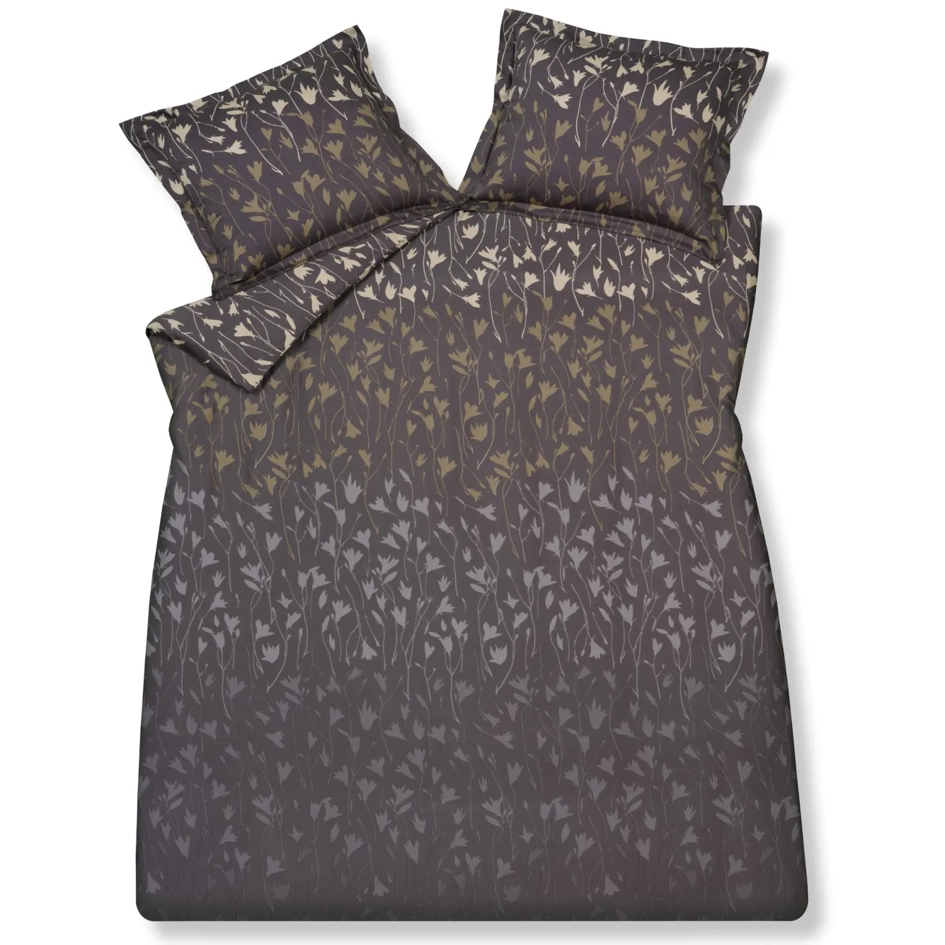 Vandyck Vandyck CALM FLOWER duvet cover Off Black 240x220 cm