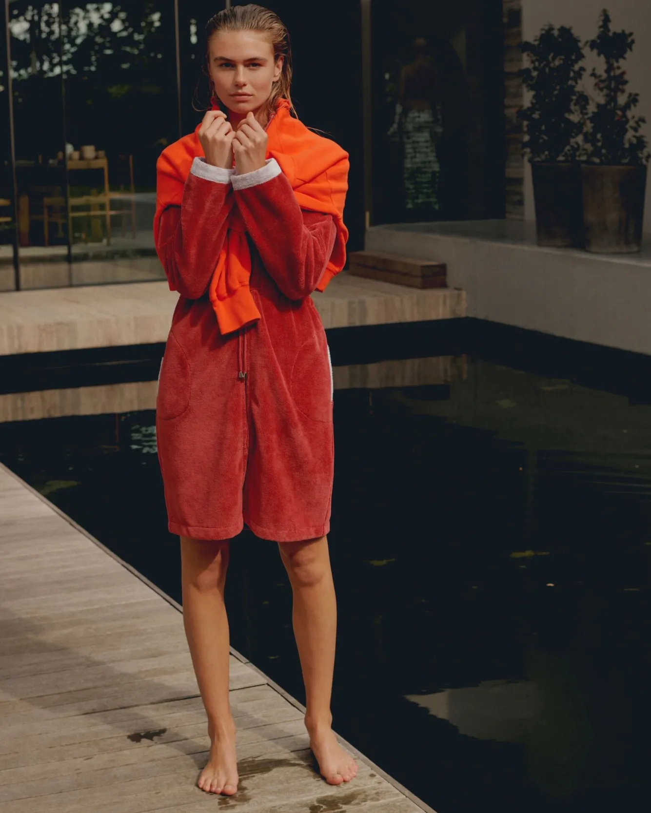 Vandyck Vandyck CHICAGO bathrobe Ash Rose