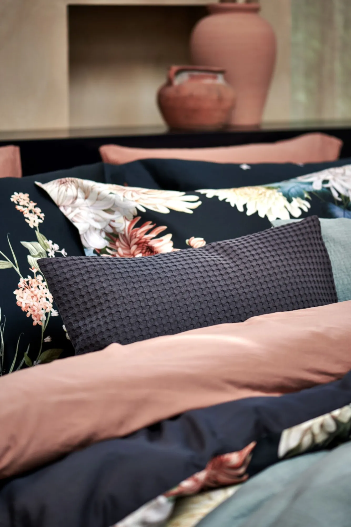 Vandyck Vandyck FLORAL BLISS duvet cover Blue Ink 200x220 cm