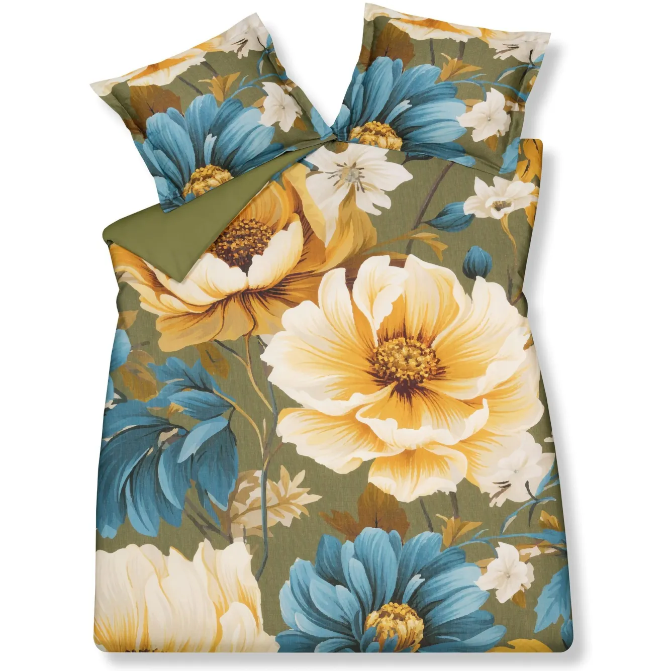 Vandyck Vandyck GOLD RUSH duvet cover Martini Olive 200x220 cm