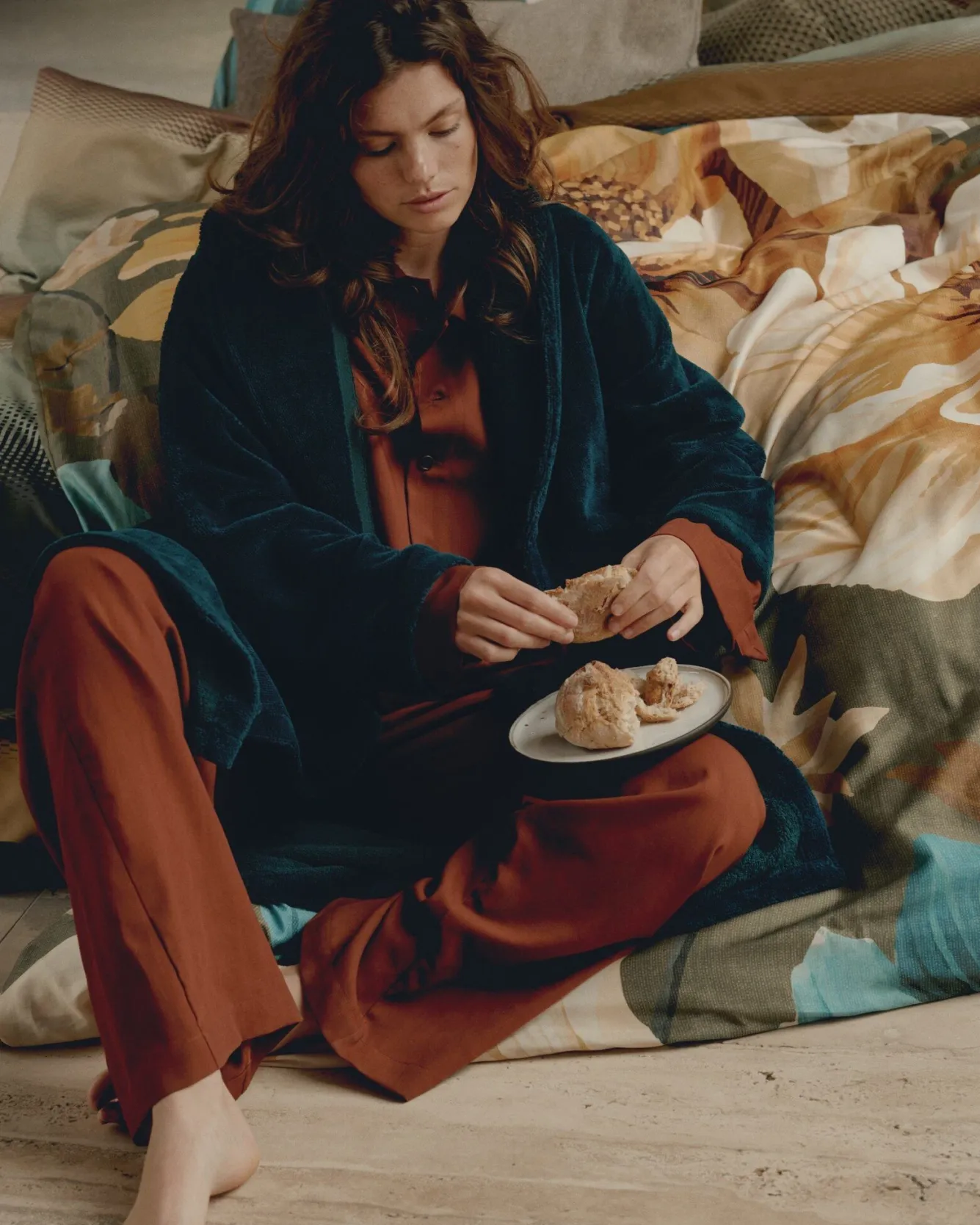 Vandyck Vandyck GOLD RUSH duvet cover Martini Olive 200x220 cm