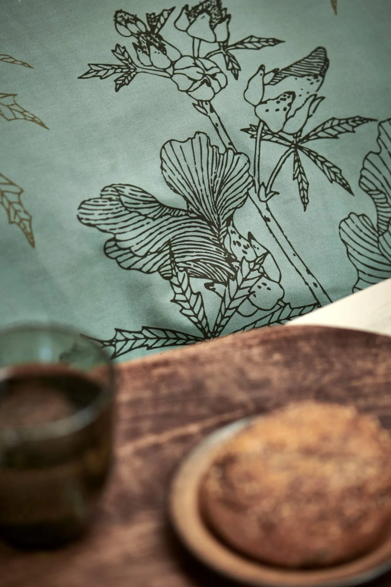 Vandyck Vandyck GREEN GIFT duvet cover Smoke Green 200x220 cm