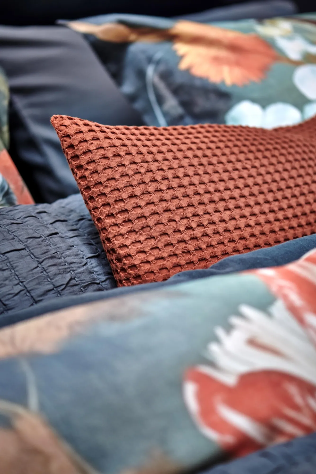 Vandyck Vandyck HOME Pique bedspread Rusty Brown 160x250 cm