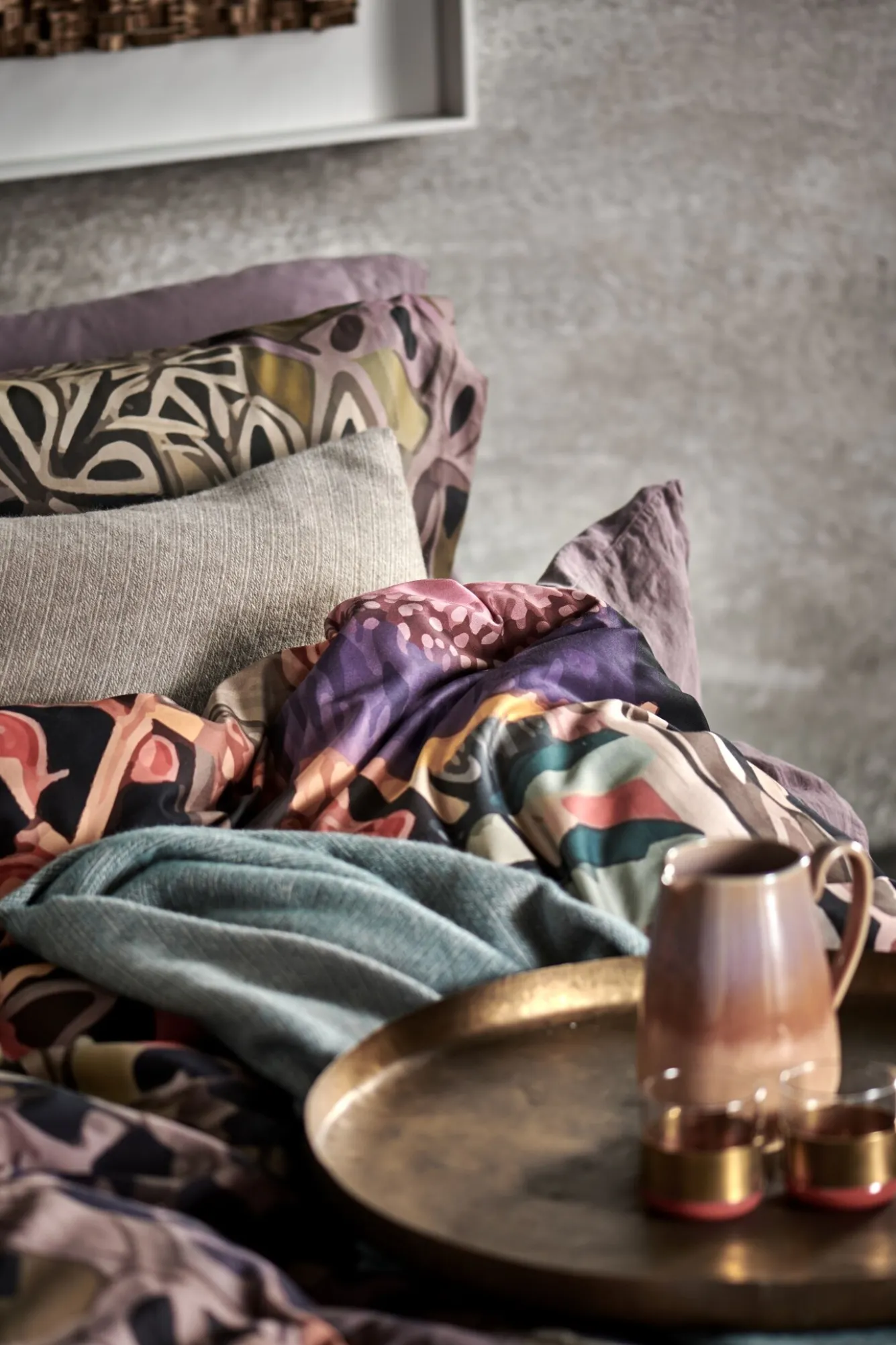 Vandyck Vandyck HOME Benevento plaid Pearl Blue 160x260 cm