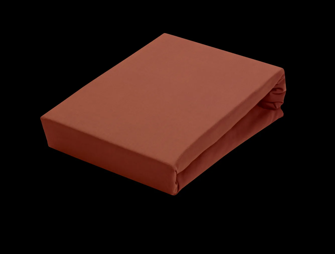 Vandyck Vandyck JERSEY SUPREME topper fitted sheet Rusty Brown