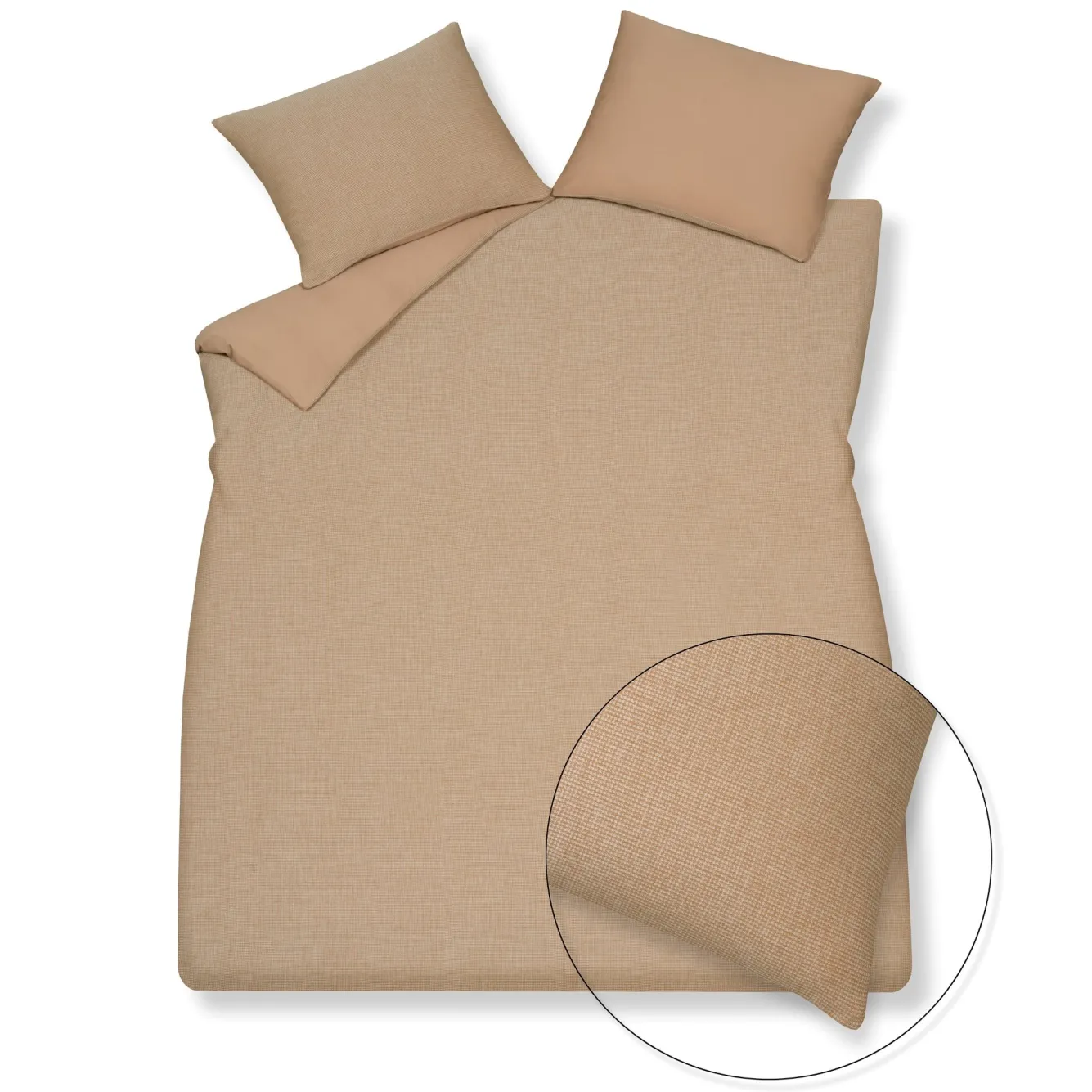 Vandyck Vandyck PURE 85 duvet cover Praline 140x220 cm