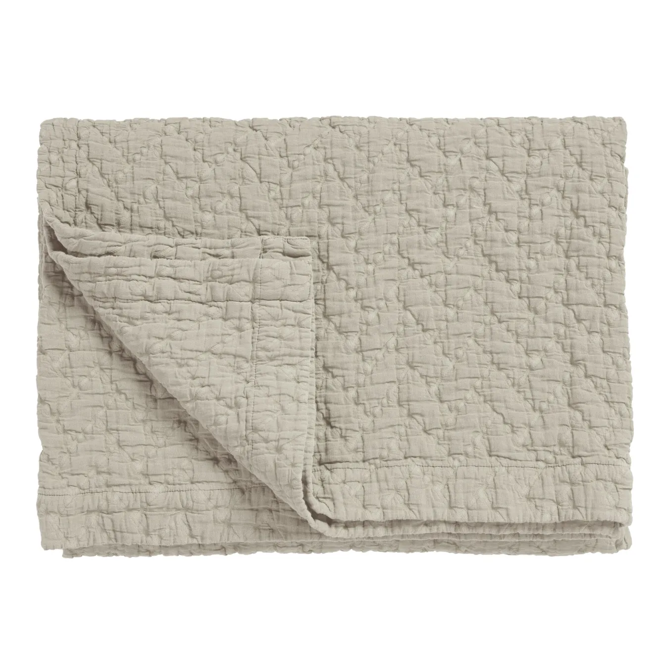 Vandyck Vandyck PURE 10 bedspread Stone 260x260 cm