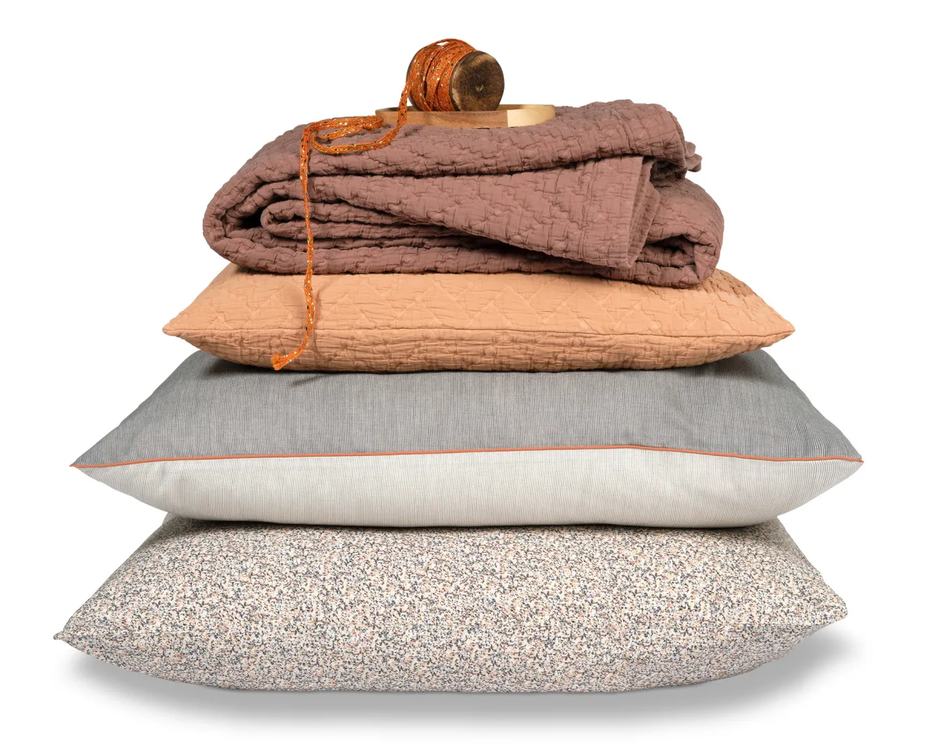 Vandyck Vandyck PURE 10 bedspread Toffee 180x260 cm