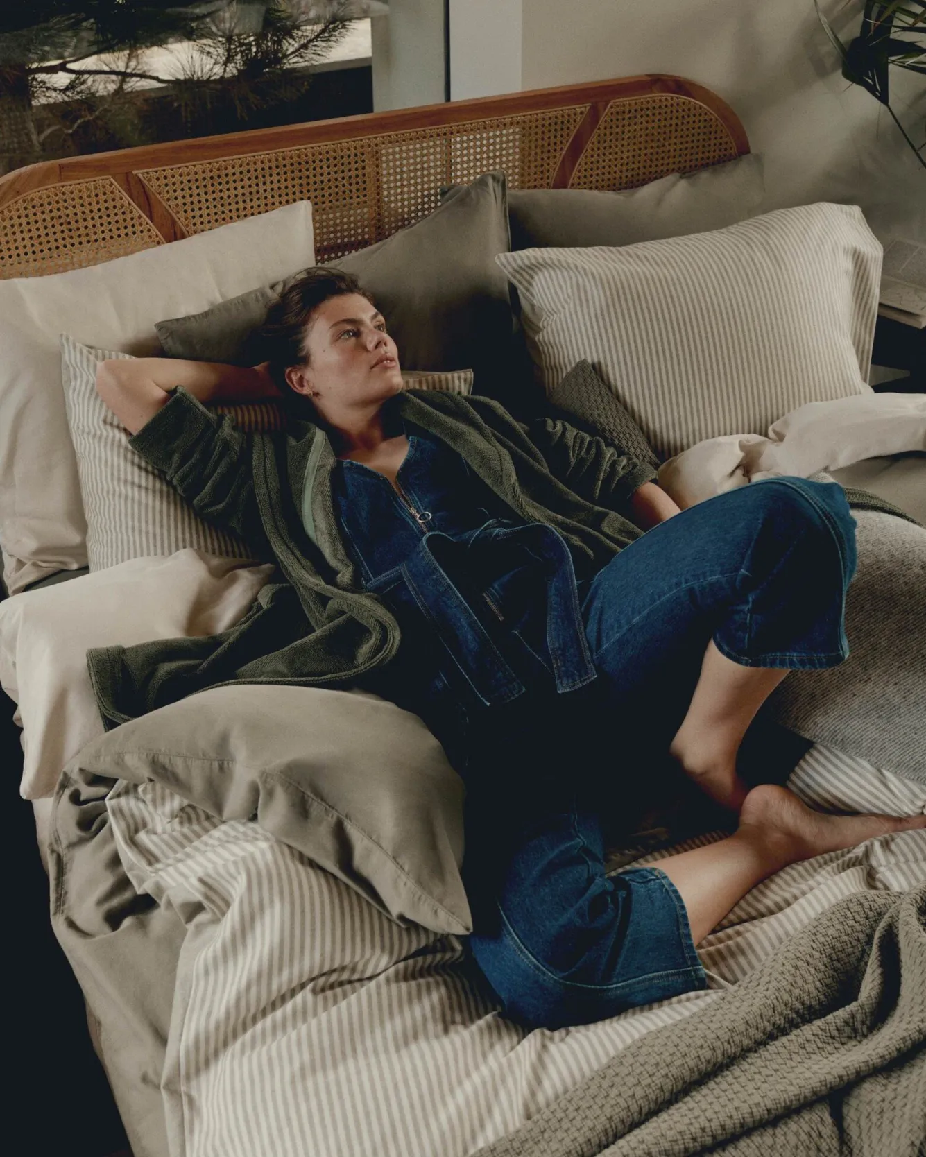 Vandyck Vandyck PURE 84 duvet cover Thyme 200x220 cm