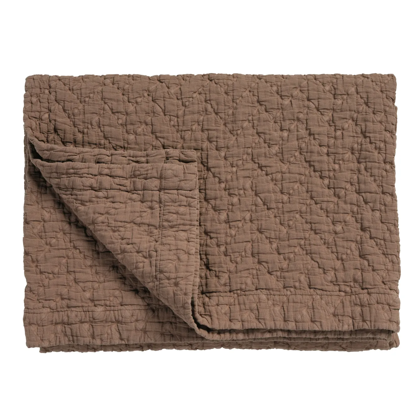 Vandyck Vandyck PURE 10 bedspread Brownie 260x260 cm