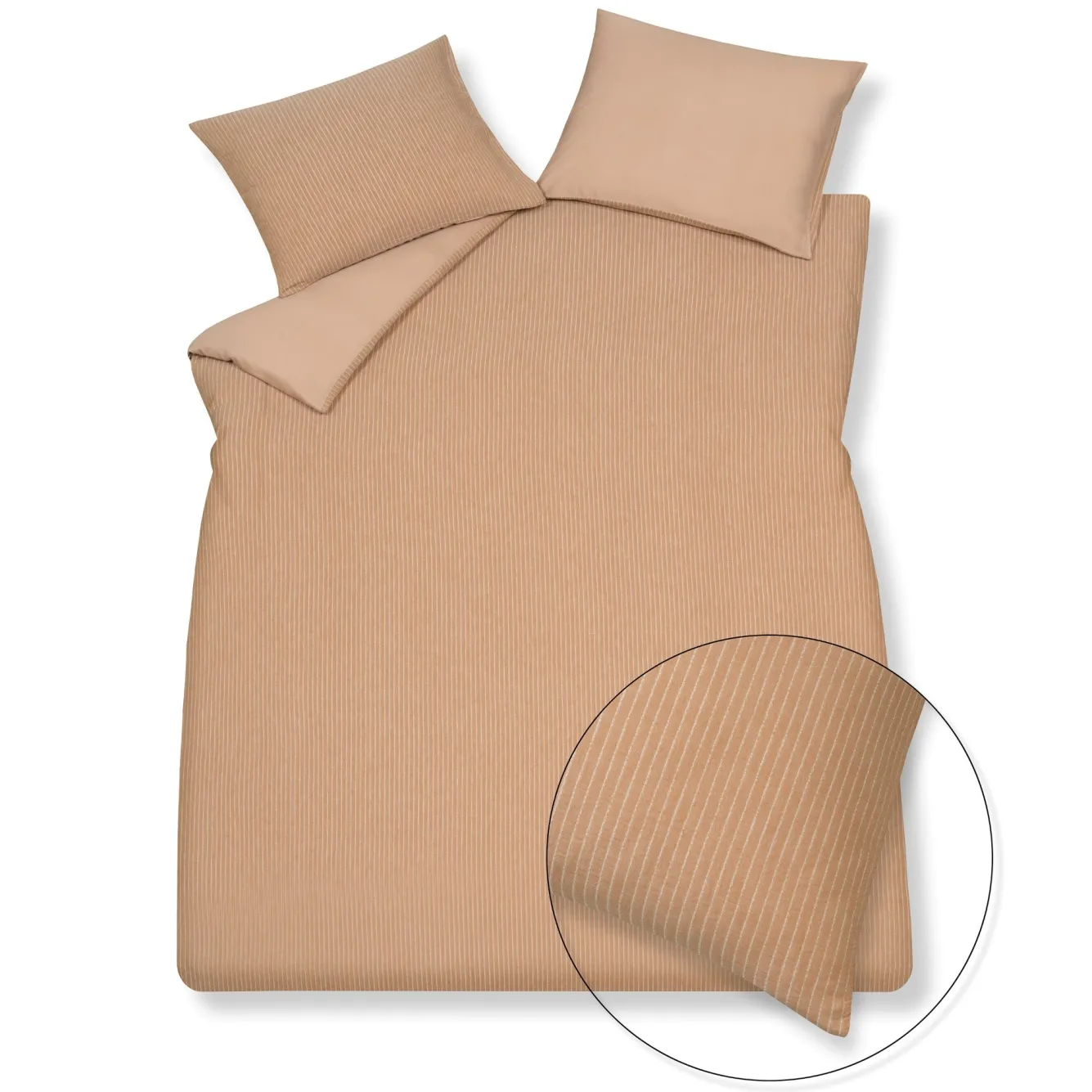 Vandyck Vandyck PURE 86 duvet cover Praline 240x220 cm