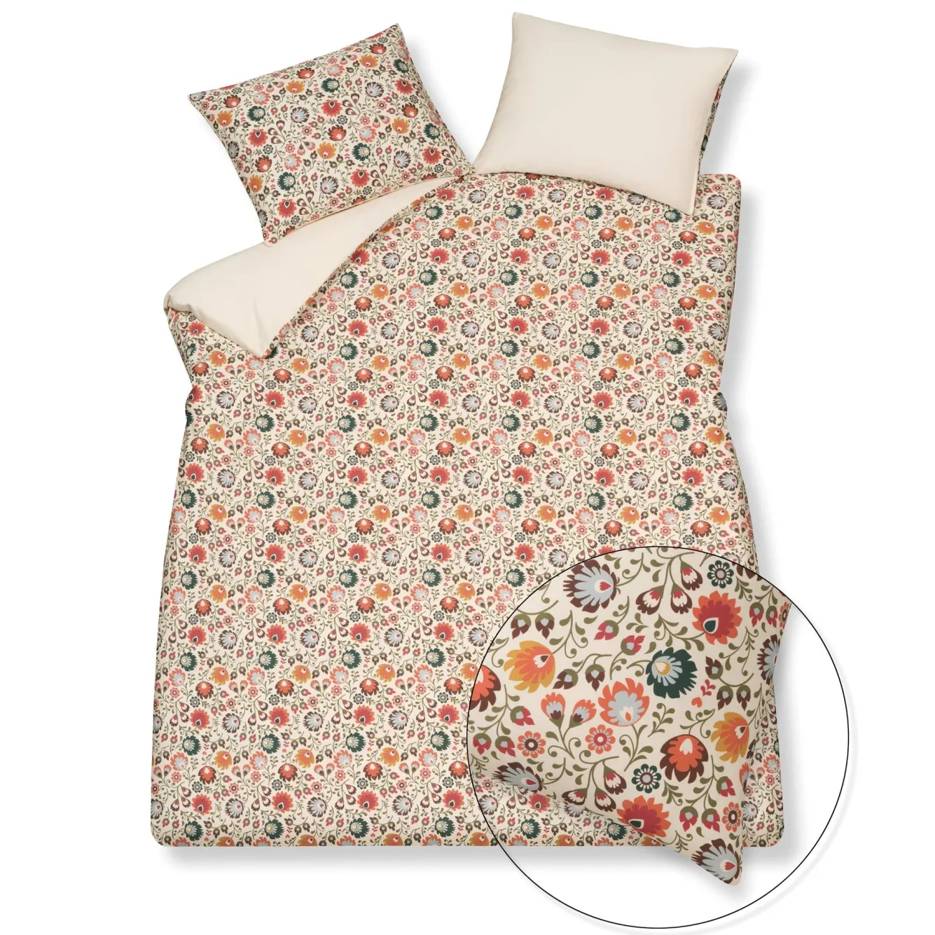 Vandyck Vandyck PURE 87 duvet cover Cream Tan 240x220 cm