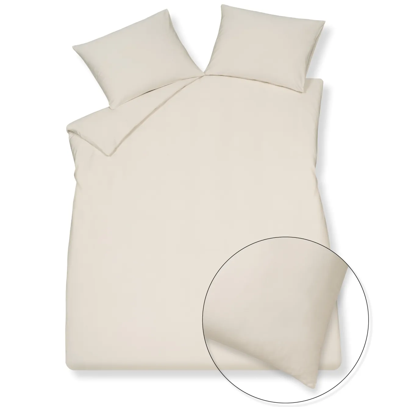 Vandyck Vandyck PURE 84 duvet cover Cream Tan 140x220 cm