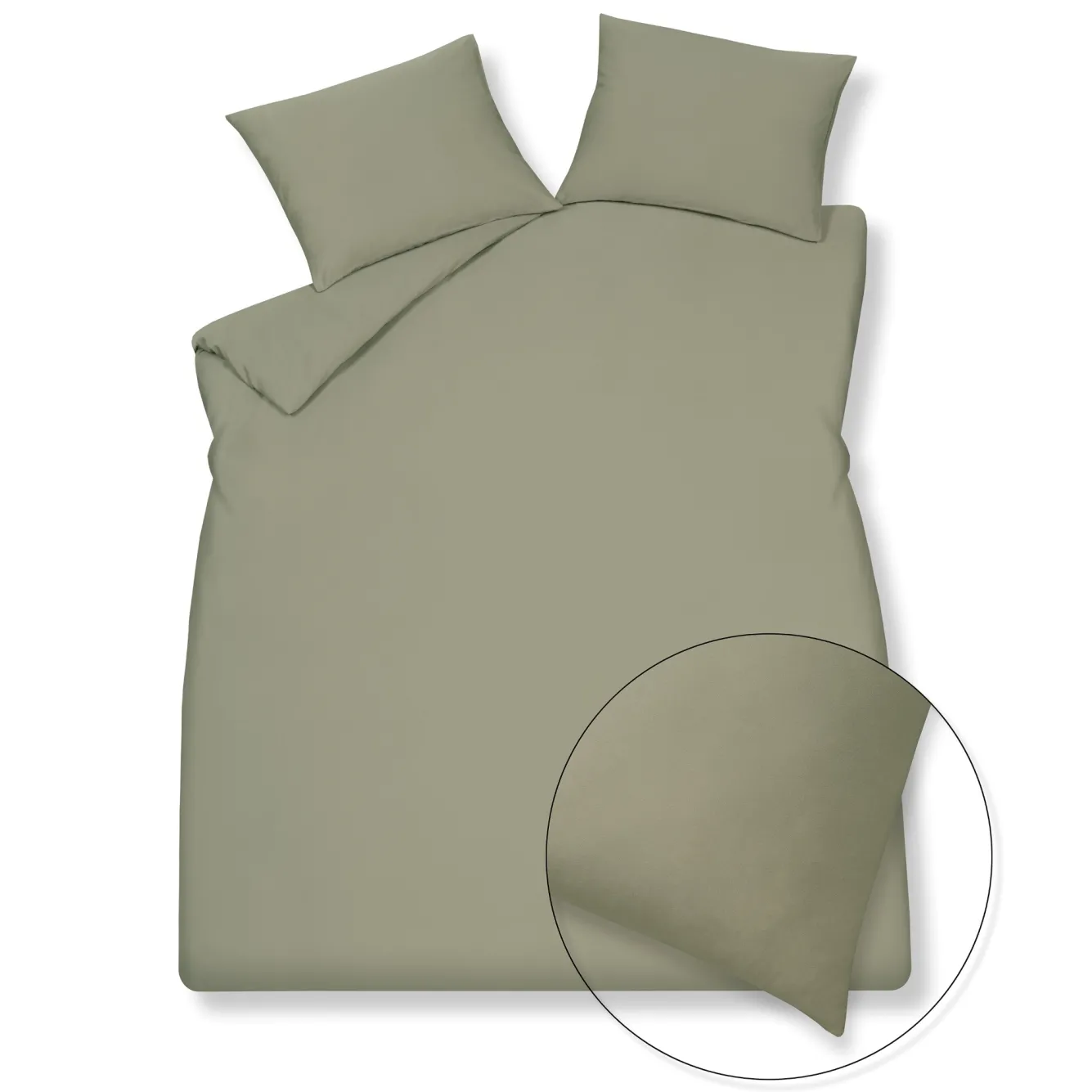 Vandyck Vandyck PURE 84 duvet cover Thyme 240x220 cm