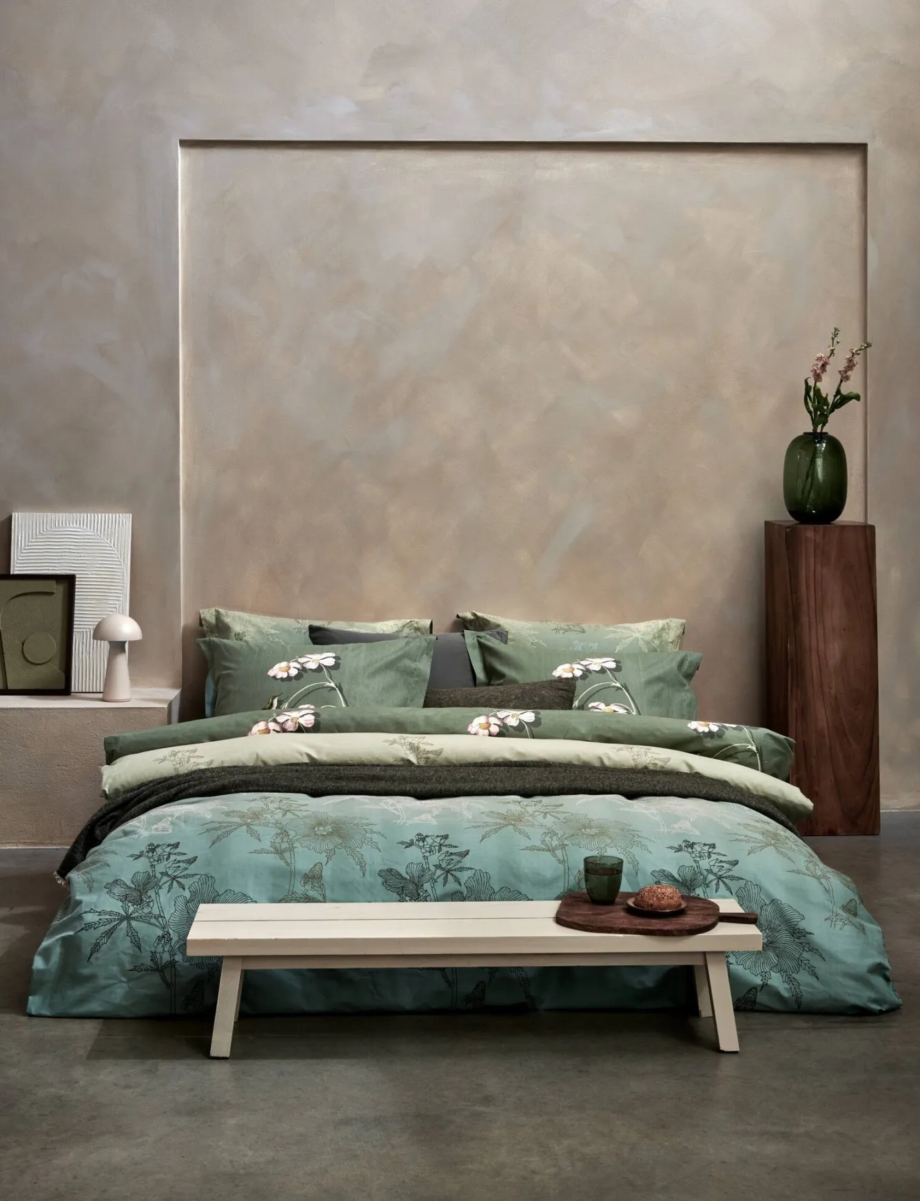 Vandyck Vandyck STARLING duvet cover Smoke Green 200x220 cm