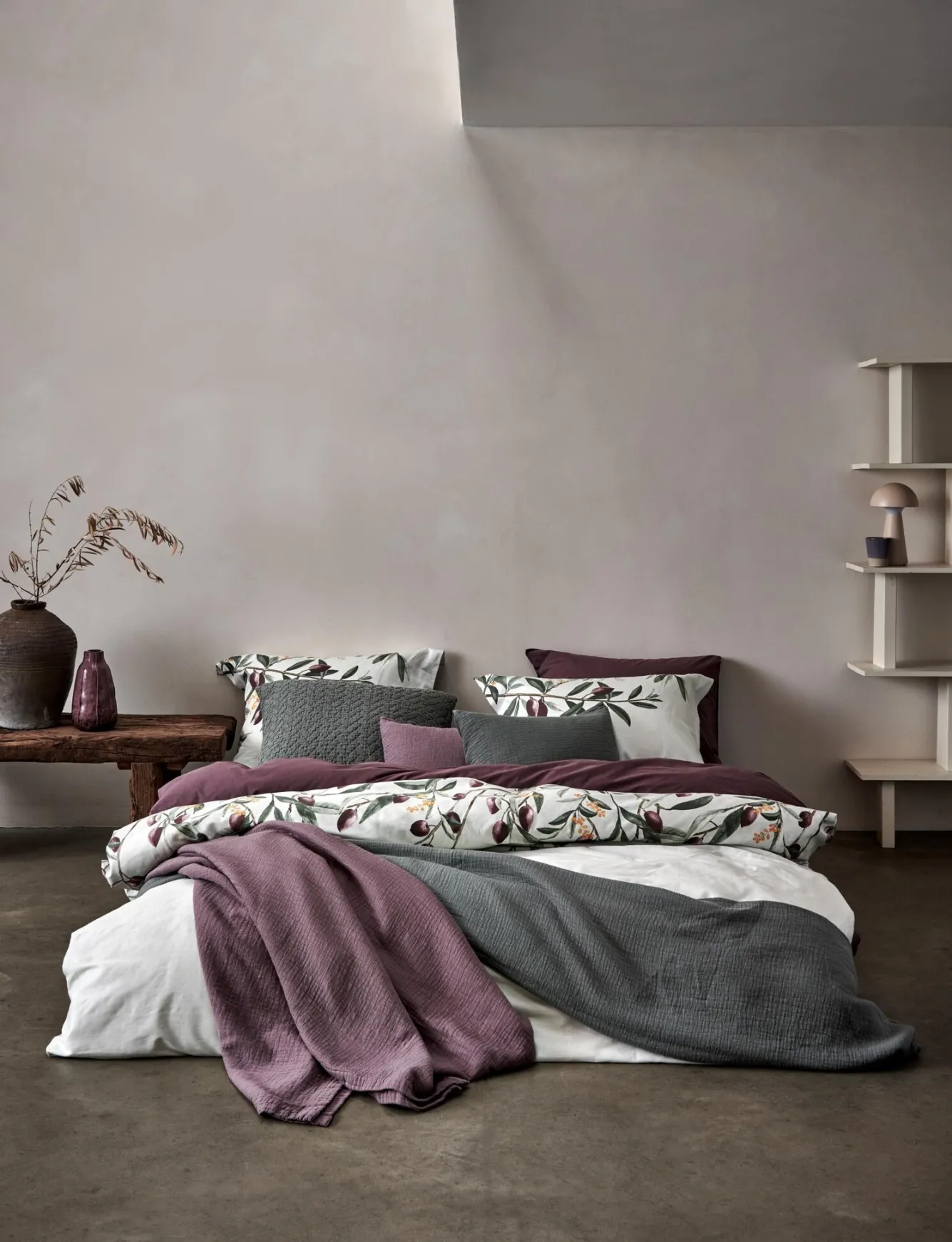 Vandyck Vandyck WASHED COTTON duvet cover Peppercorn 200x220 cm