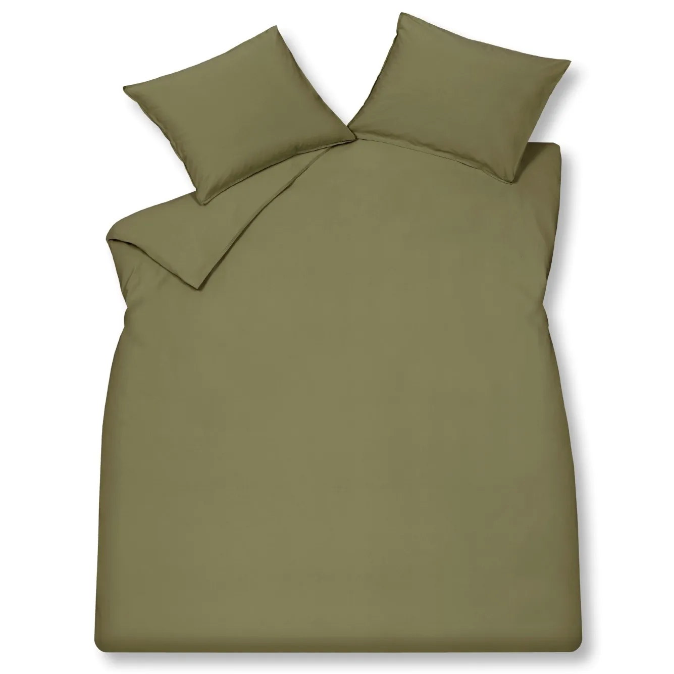 Vandyck Vandyck WASHED COTTON duvet cover Martini Olive 240x220 cm