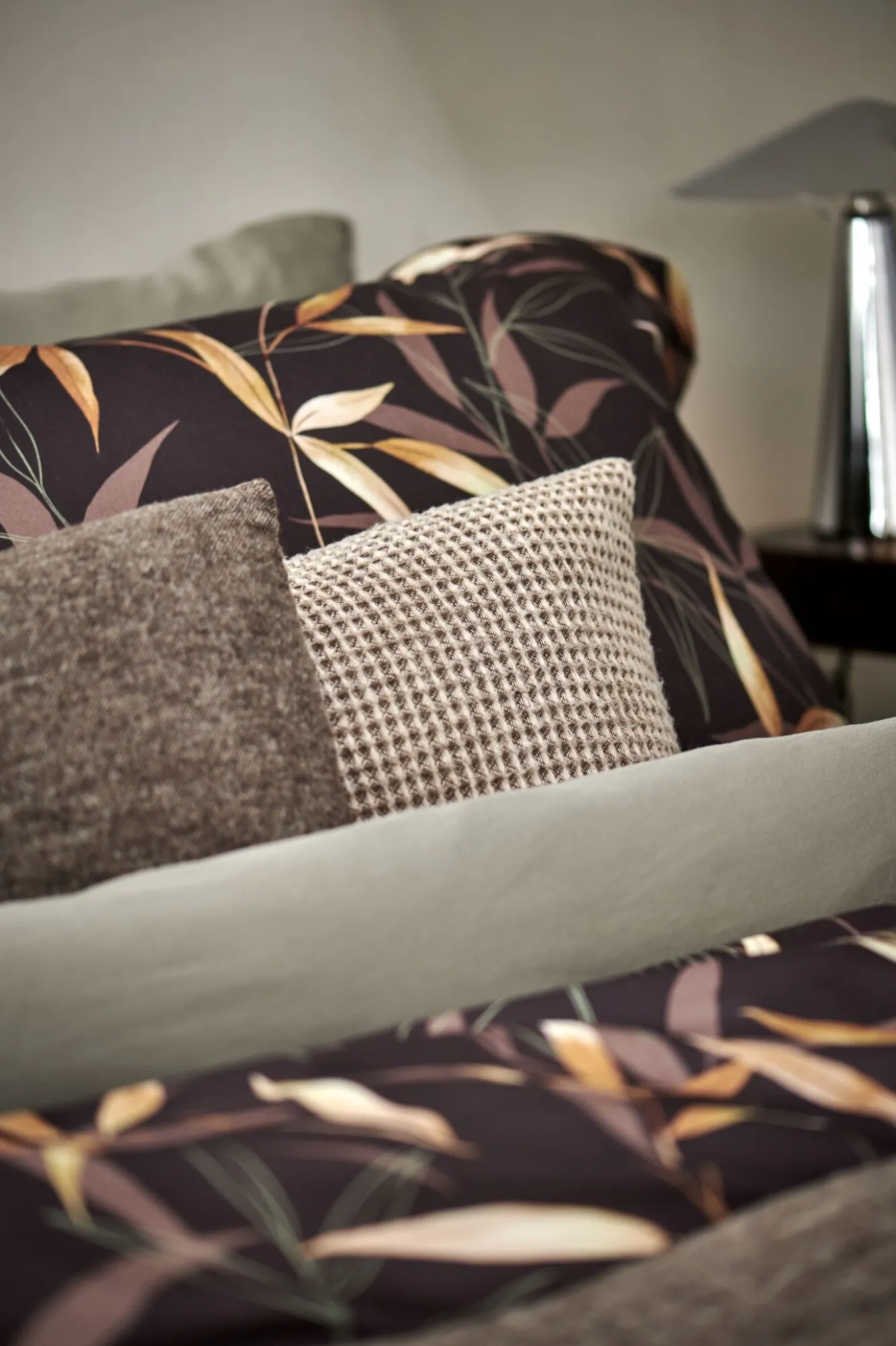 Vandyck Vandyck ZEN GARDEN duvet cover Dark Chocolate 240x220 cm