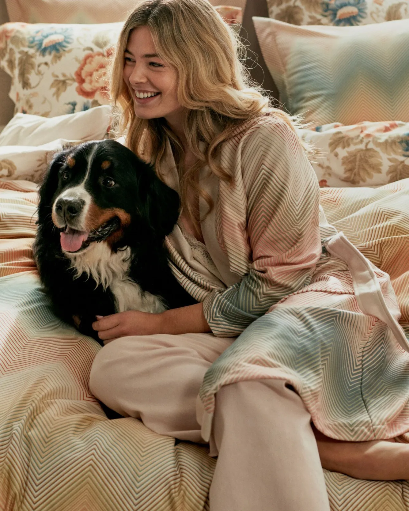 Vandyck Vandyck ZIGGY duvet cover Cream Tan 140x220 cm