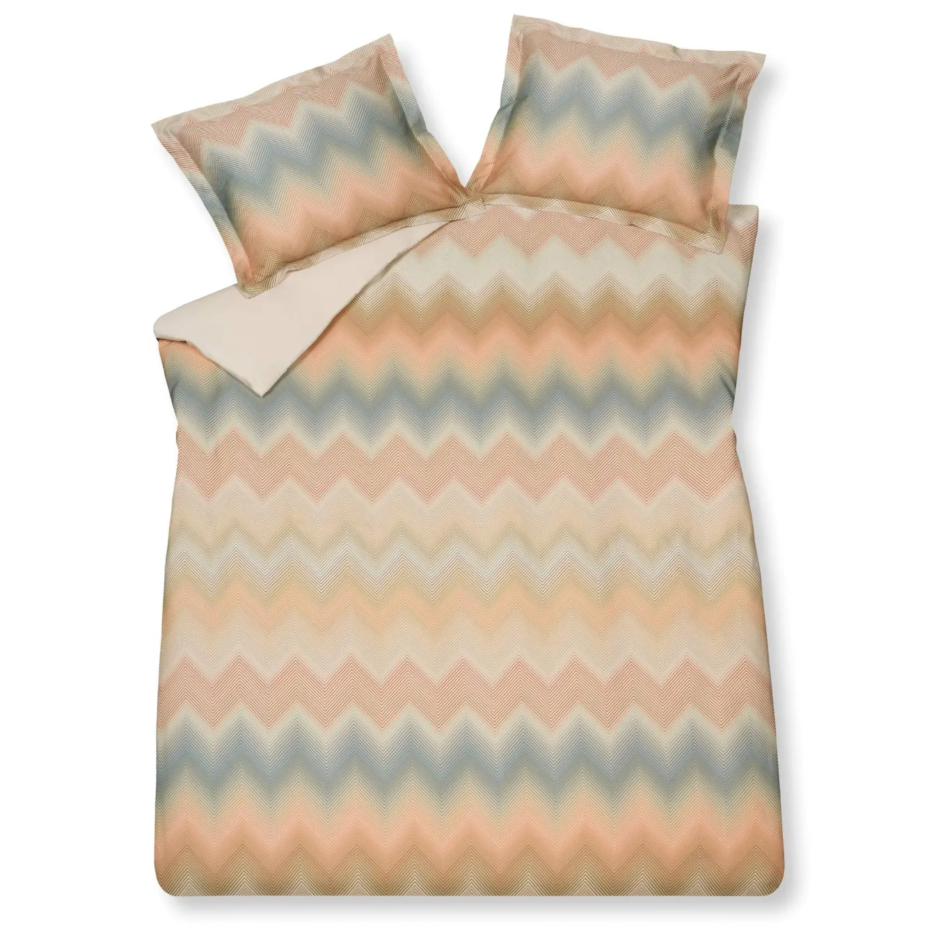 Vandyck Vandyck ZIGGY duvet cover Cream Tan 240x220 cm