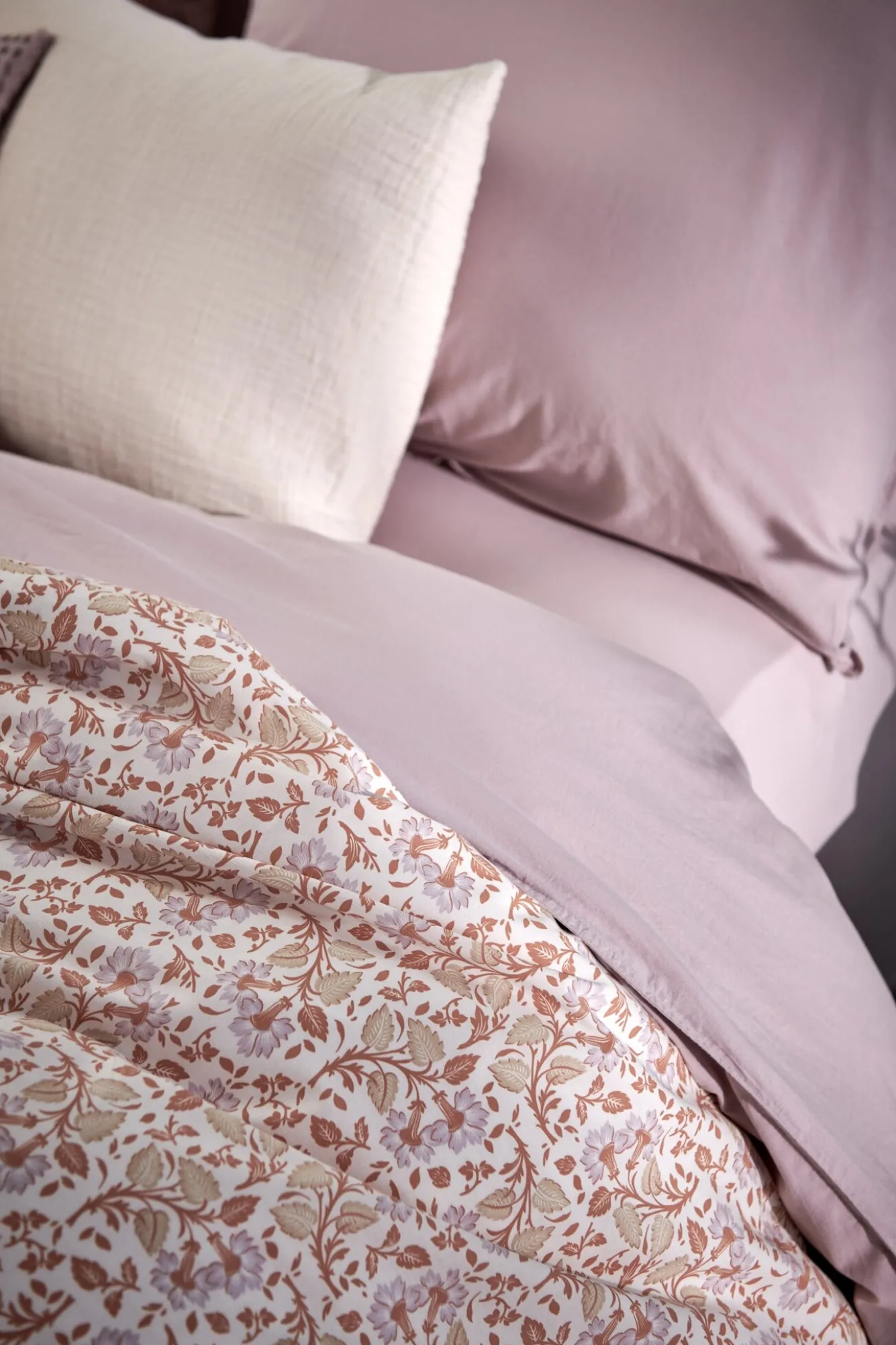 Vandyck WASHED COTTON pillowcase 60x70 cm Viola (cotton) CLLA20201