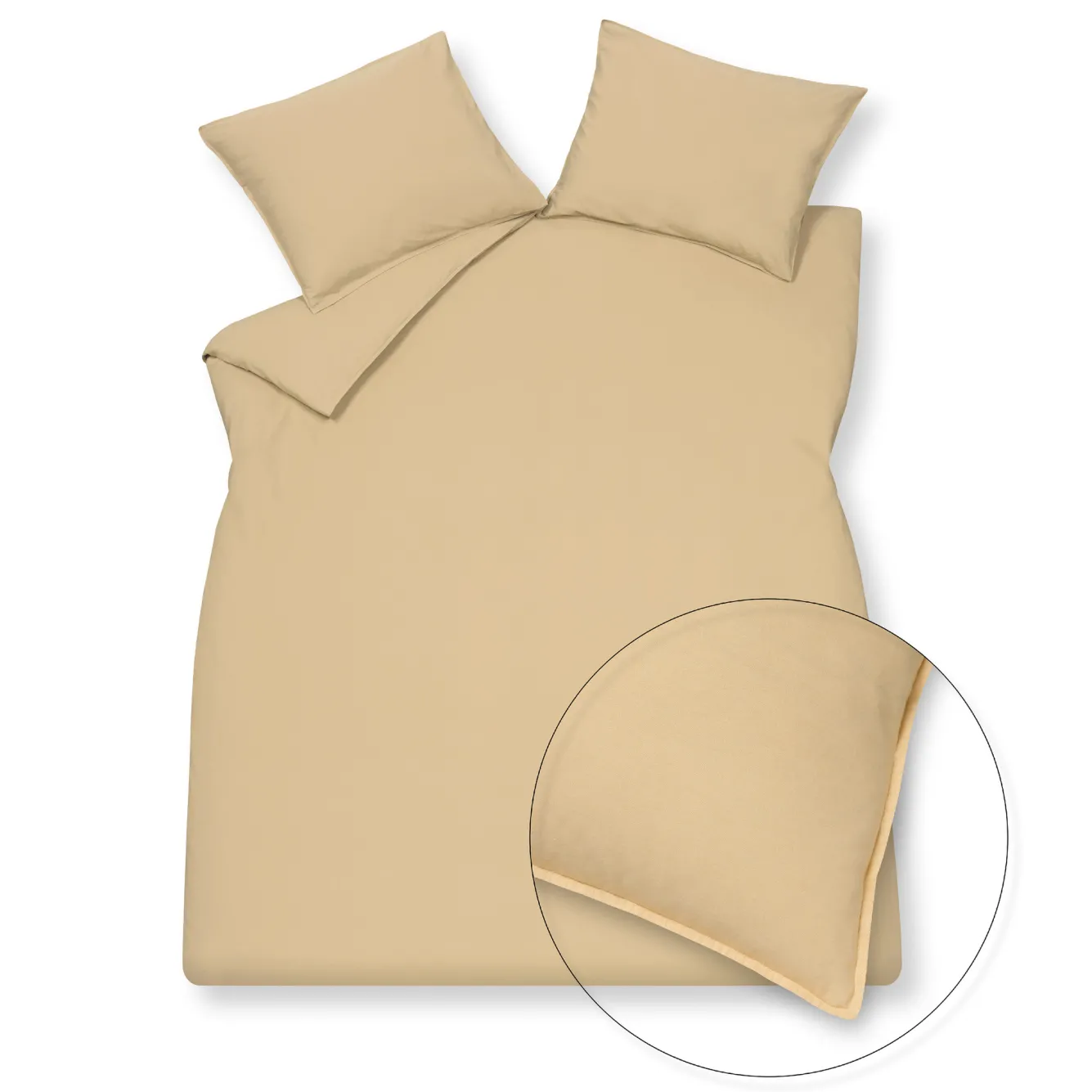 Vandyck WASHED COTTON duvet cover 140x220 cm Beach (cotton)