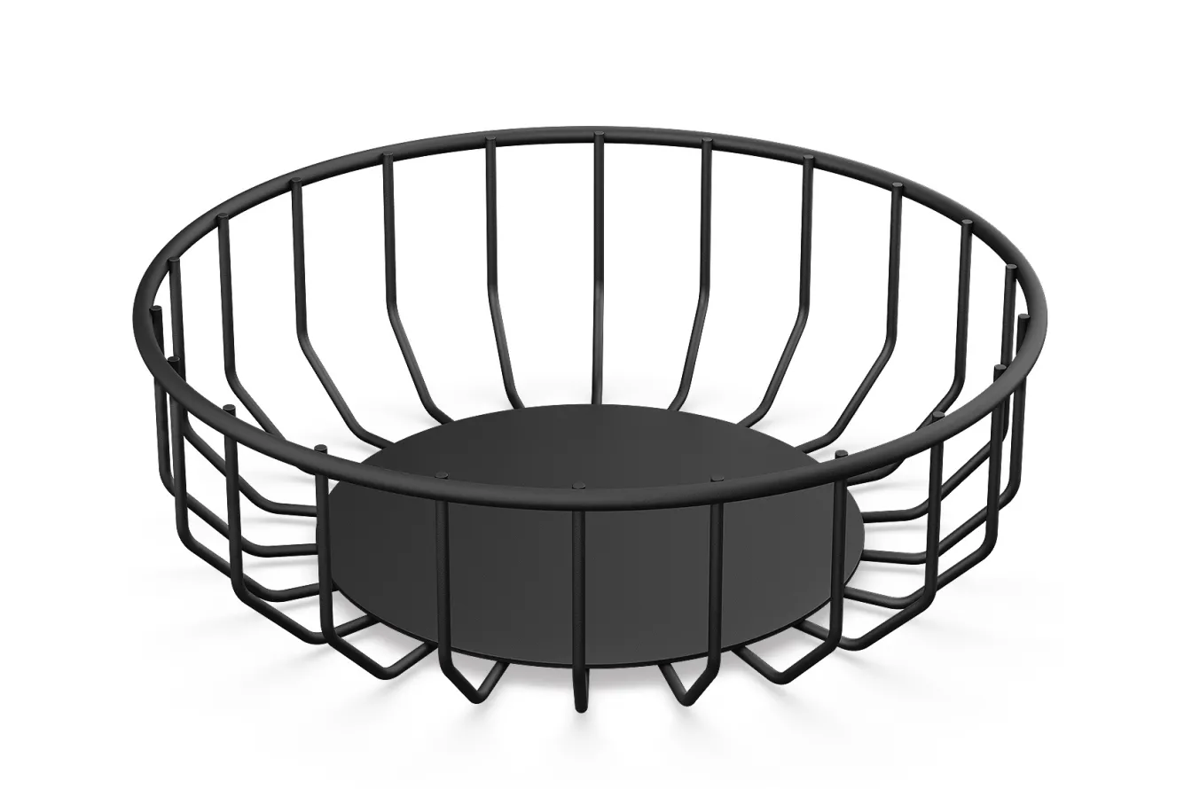 Zack ABASSO bread basket 30670 (black)