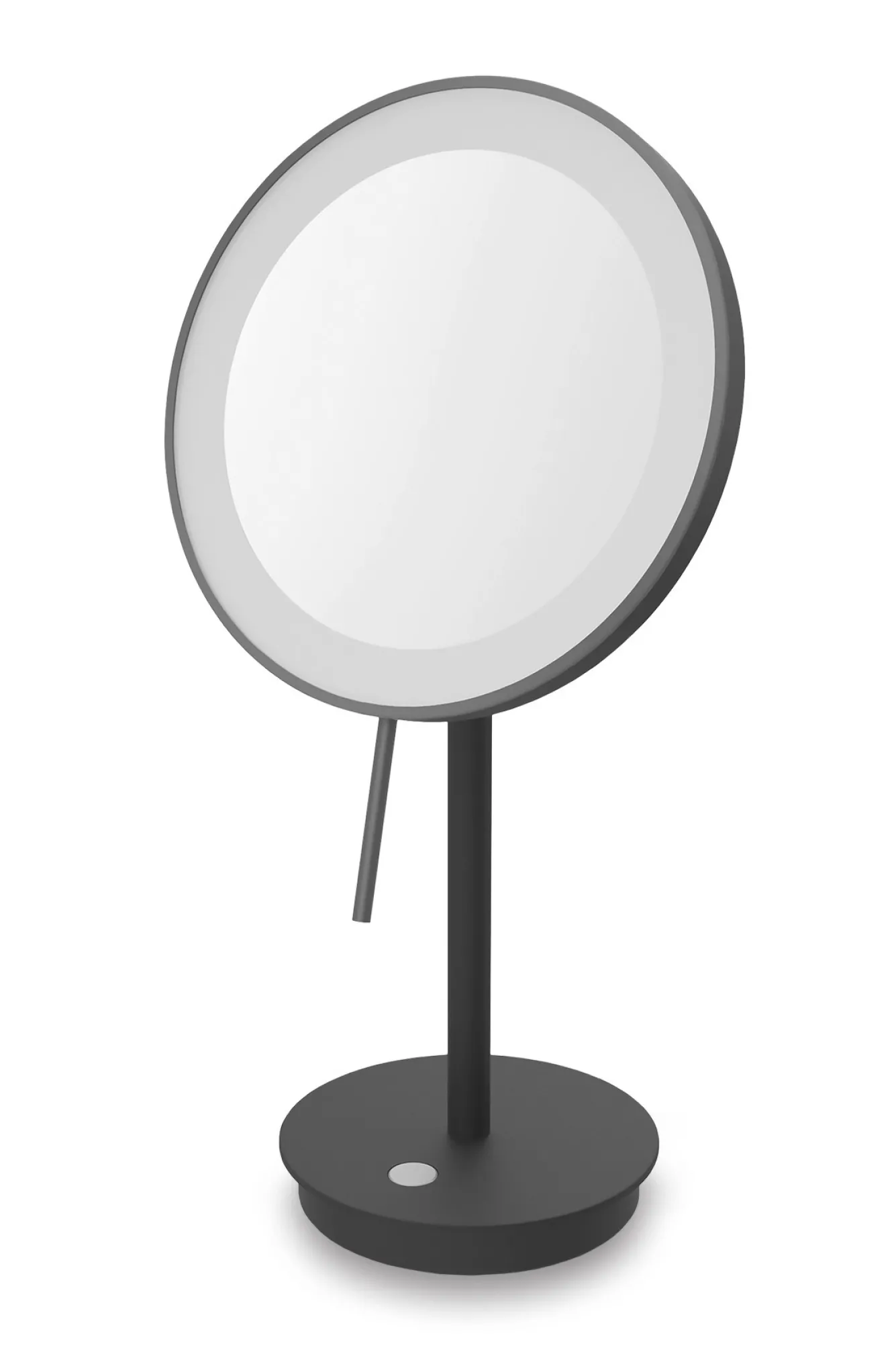 Zack ALONA LED cosmetic mirror standing (black) magnification 5:1
