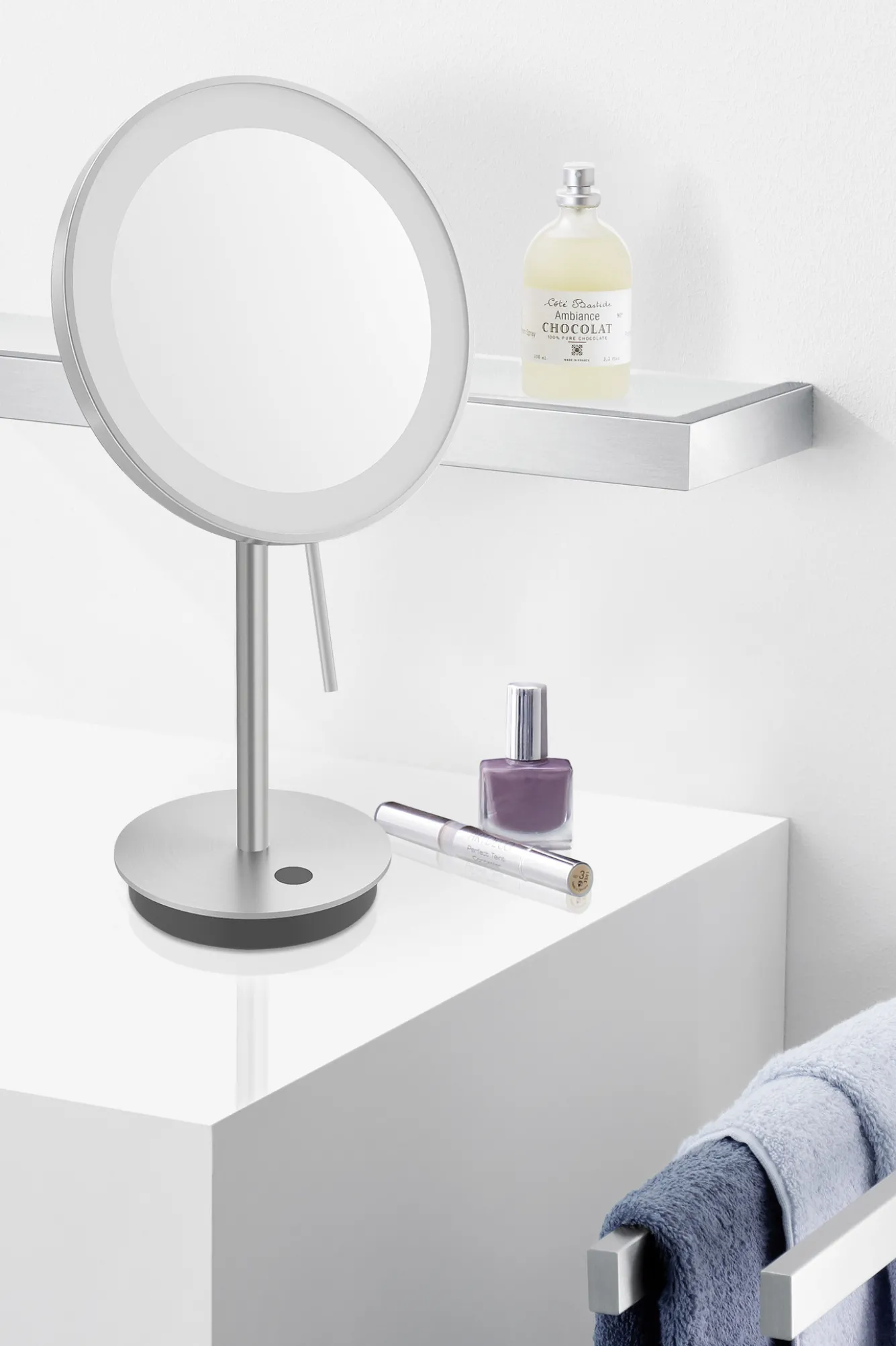 Zack ALONA LED cosmetic mirror standing (mat) magnification 5:1